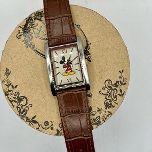 Mickey Mouse rectangle face watch
